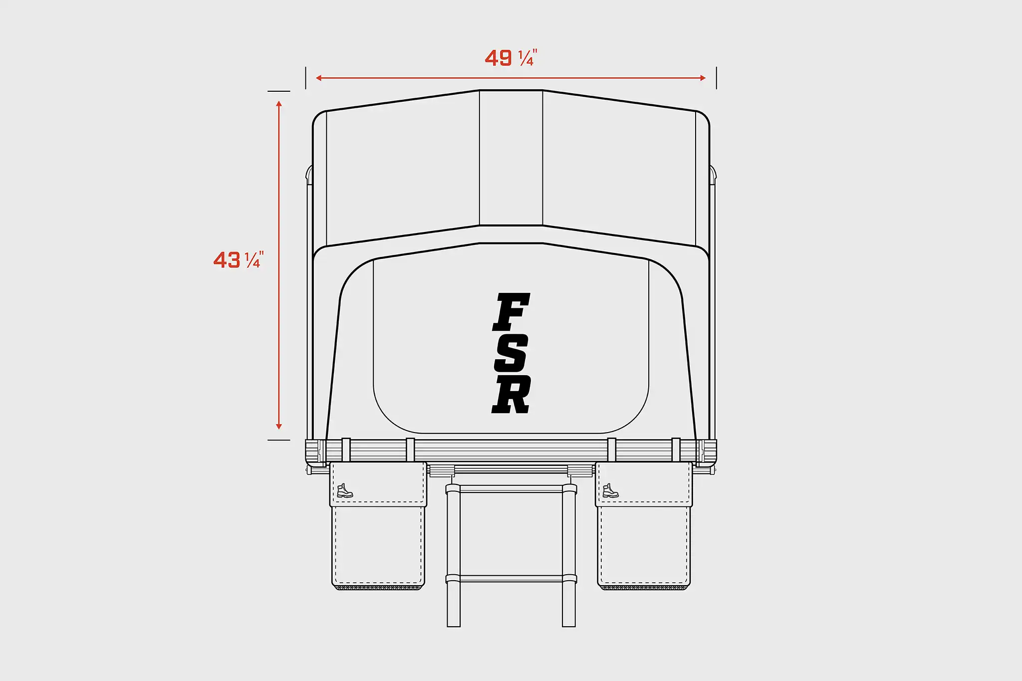 Freespirit Recreation Nova Standard - Rooftop Tent - Image 26