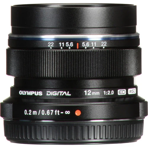 Olympus M.Zuiko Premium 12mm f2.0 Lens Black - Image 3