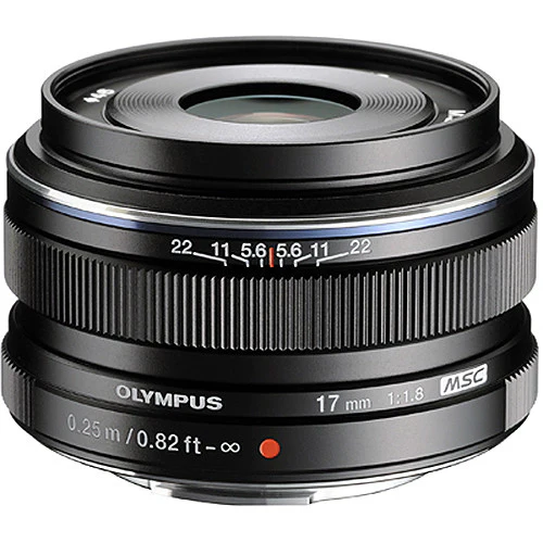 Olympus M.Zuiko Premium 17mm f1.8 Lens Black - Image 4