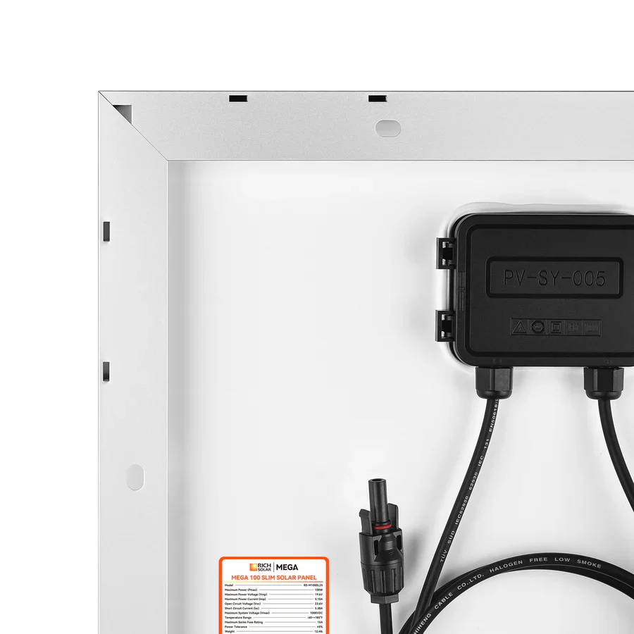 Rich Solar MEGA 100 SLIM | 100 Watt Slim Solar Panel - Image 18