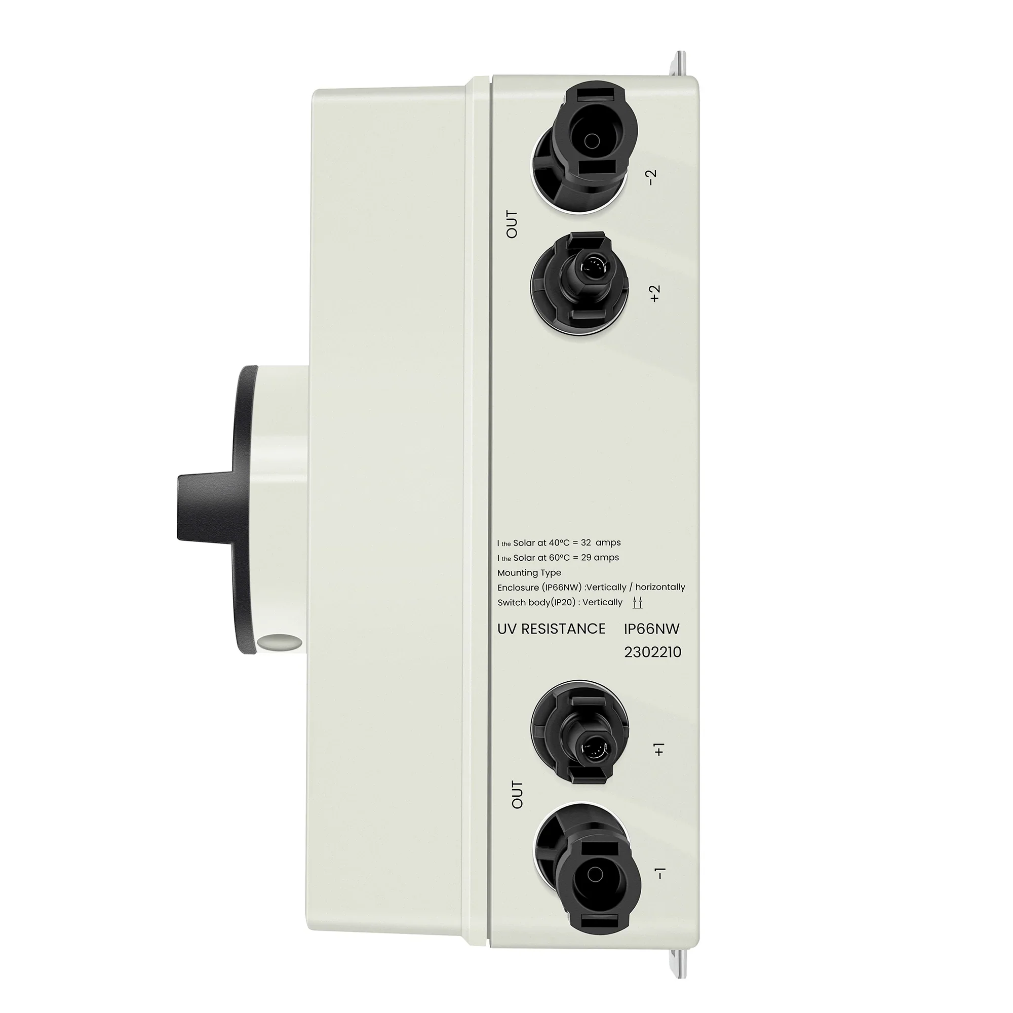 Rich Solar Solar PV DC Quick Disconnect Switch 1500V 55 Amps - Image 4