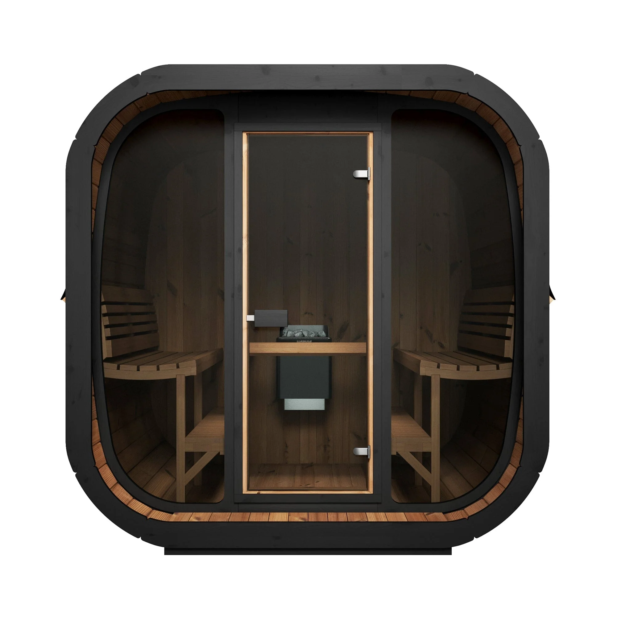SaunaLife Model CL7G Cube-Series Outdoor Sauna | 6 Persons - Image 3