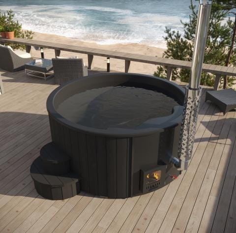 SaunaLife Model S4B Wood-Fired Hot Tub - Image 3