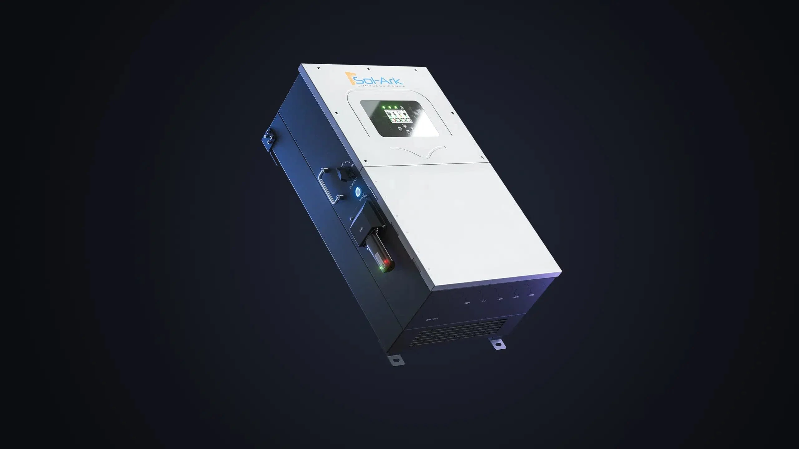 Sol-Ark SA-15K-2P | 15kW Inverter | 120/240VAC | 48VDC | Indoor/Outdoor | NEMA-3R - w/200 Amp Passthru - Image 7