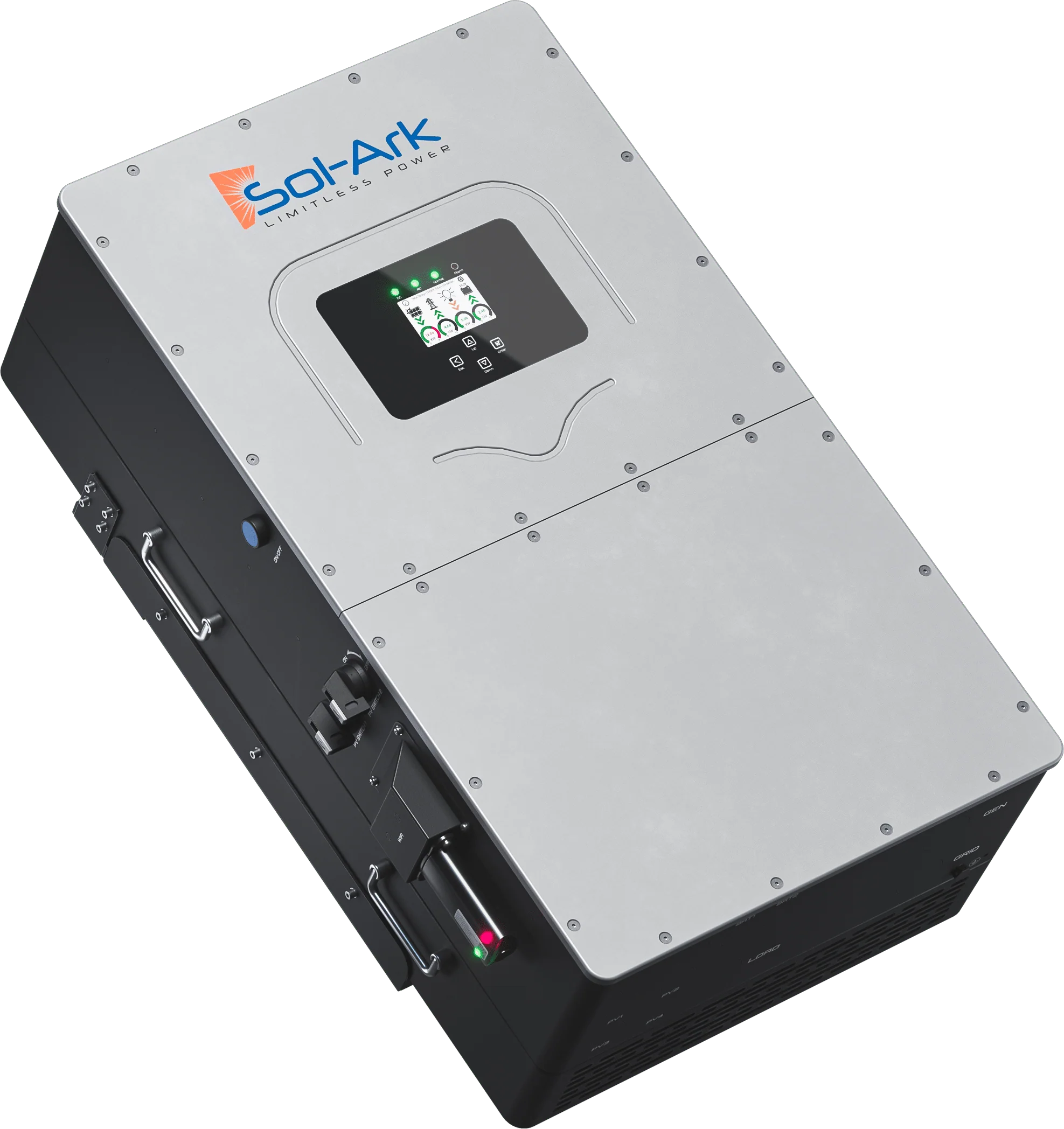 Sol-Ark 30K-3P | 30kW Commercial Inverter | 208 VAC 3 Phase | High Voltage DC Battery | Indoor/Outdoor | NEMA-3R - Image 3