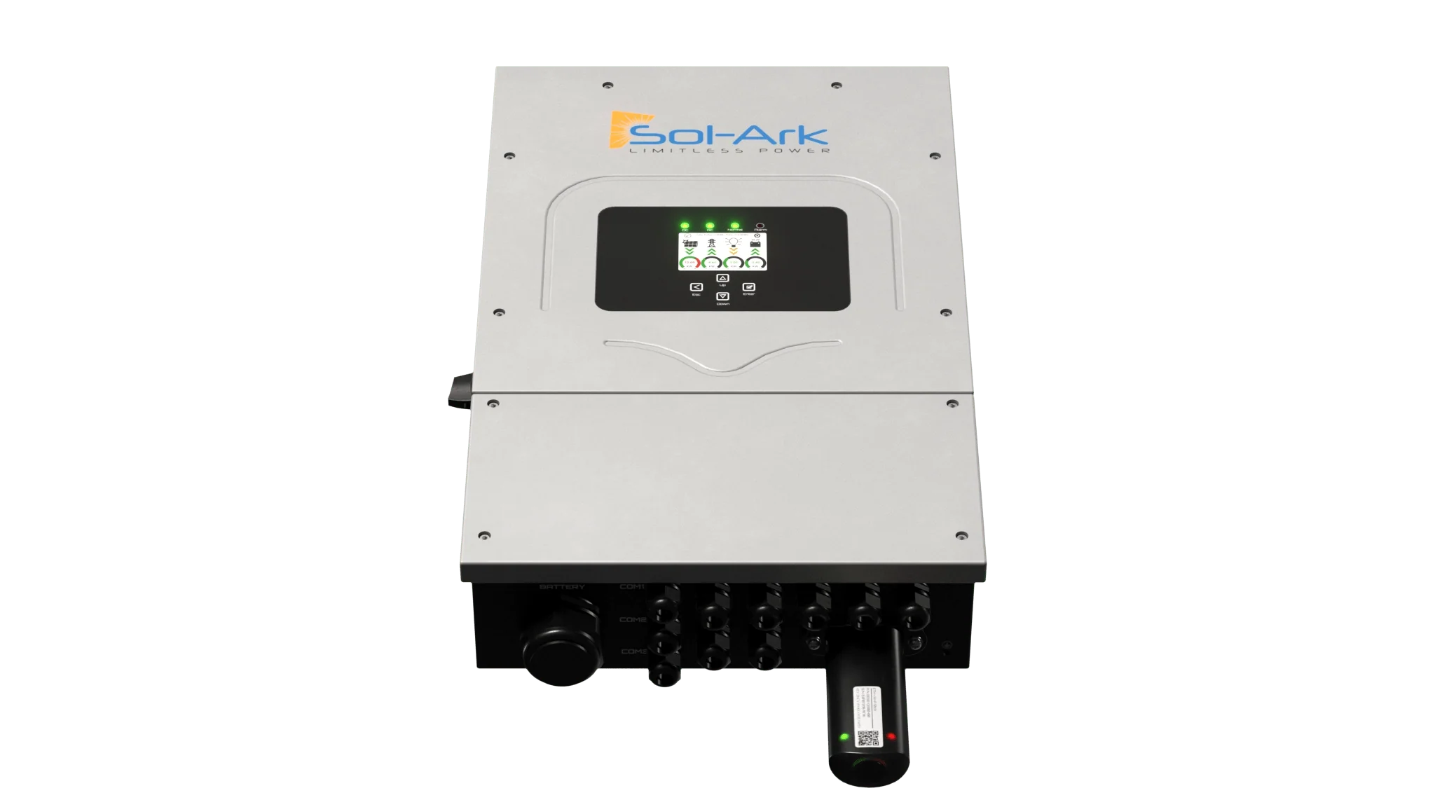 Sol-Ark 8K-2P | 8kW All-in-One Hybrid Inverter | 120/240VAC Split Phase | 48VDC | Indoor/Outdoor | NEMA-3R - Image 3
