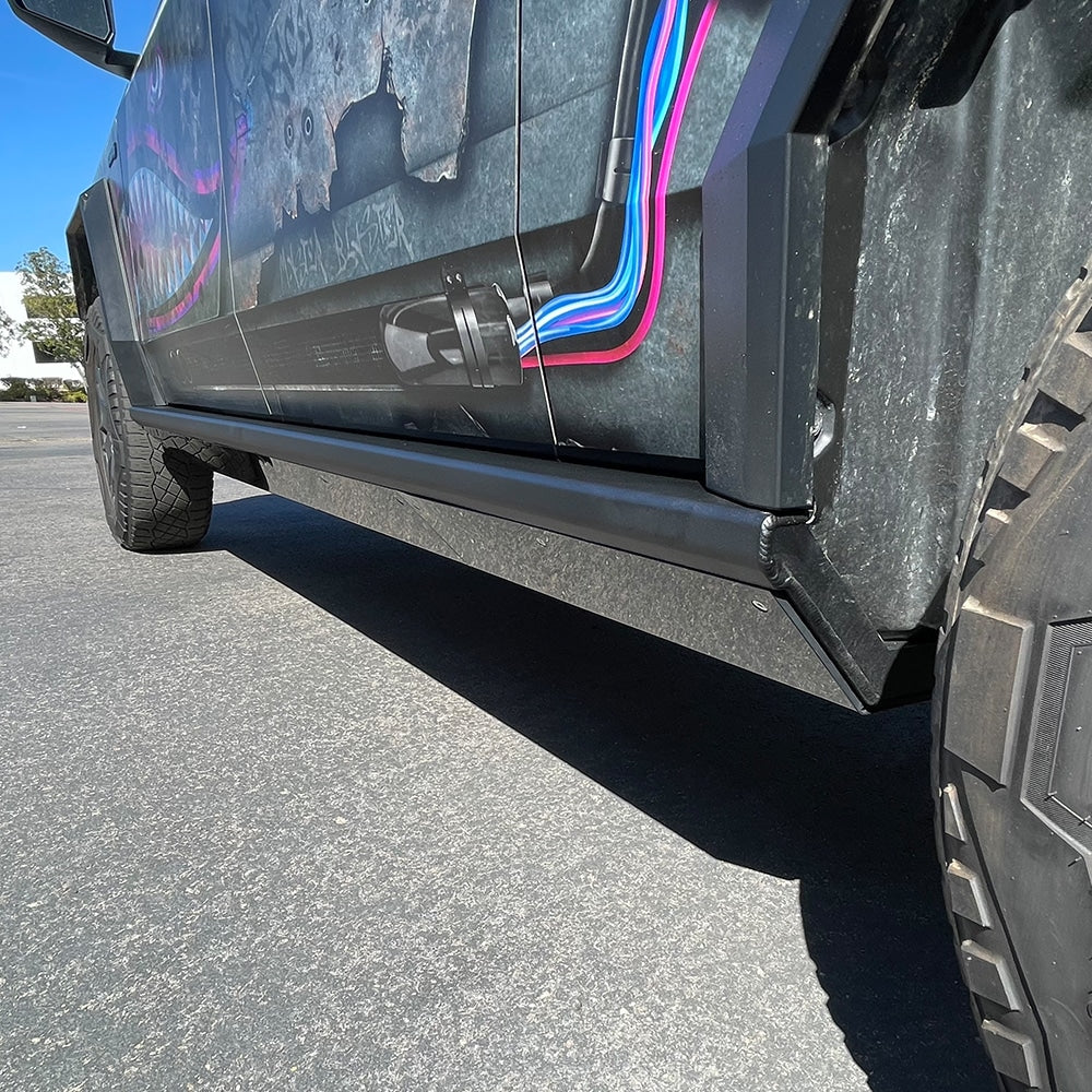 CYBERTRUCKco TESLA CYBERTRUCK Heavy-Duty Rock Sliders w/ replaceable wear pads - Image 4