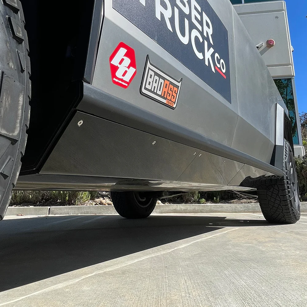 CYBERTRUCKco TESLA CYBERTRUCK Heavy-Duty Rock Sliders w/ replaceable wear pads - Image 7