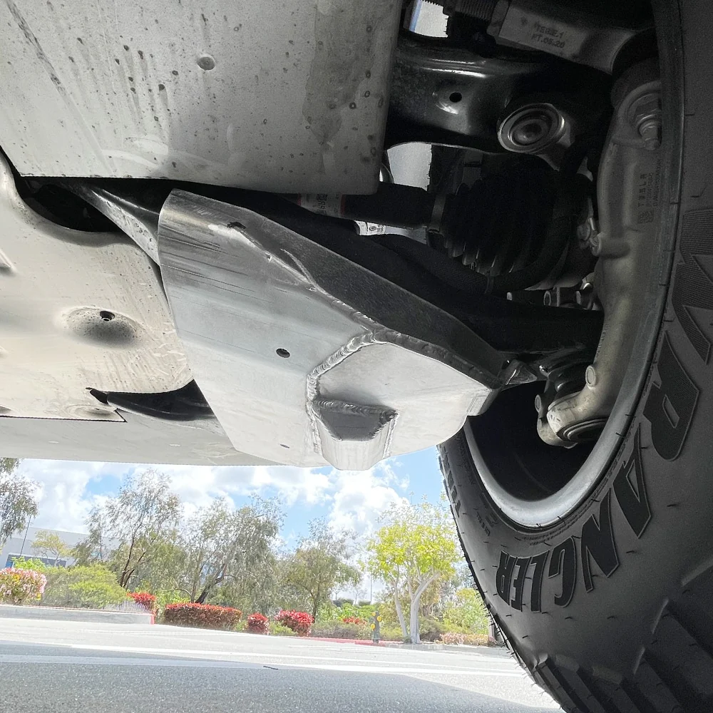 CYBERTRUCKco TESLA CYBERTRUCK Rear Control Arm Skid Plates - Image 3