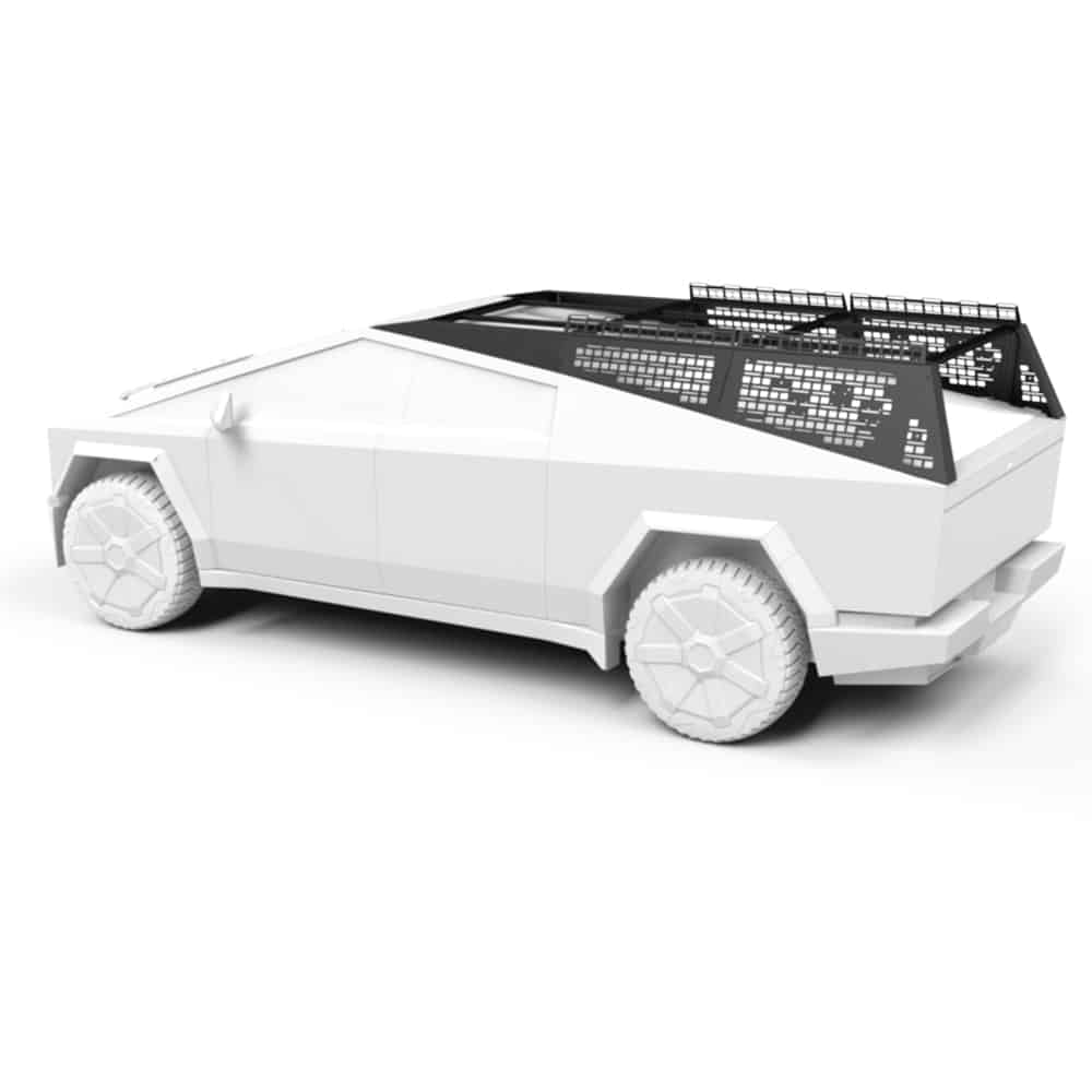CYBERTRUCKco Work Rack Top Edges for Crossbars & Roof Racks (Set of 2pcs) - Image 9