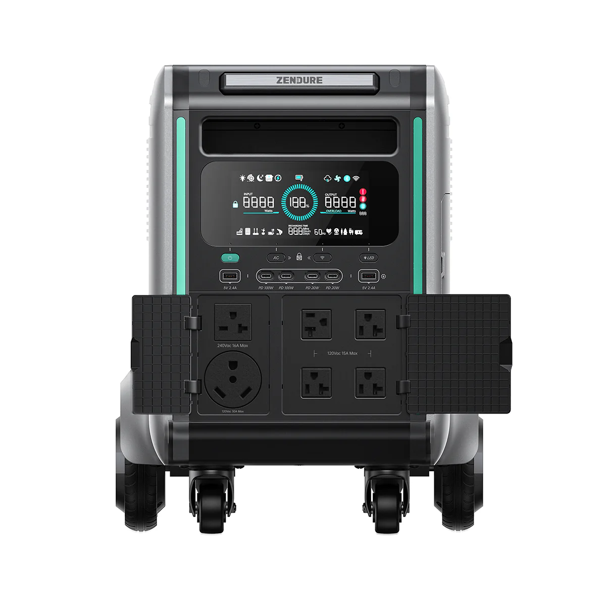 Zendure SuperBase V4600 + 200W Solar Panel - Image 3